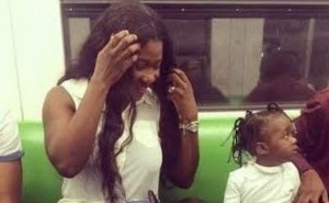 mercy johnson and daughter